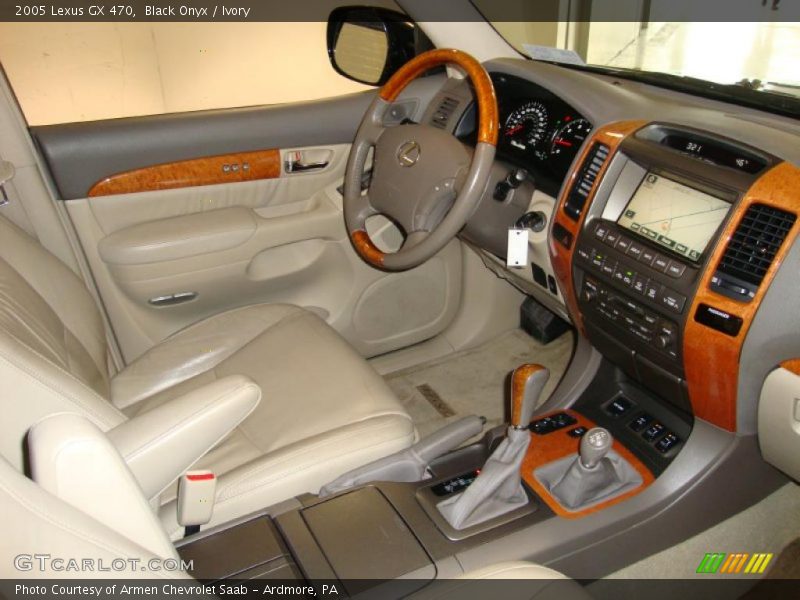 Black Onyx / Ivory 2005 Lexus GX 470