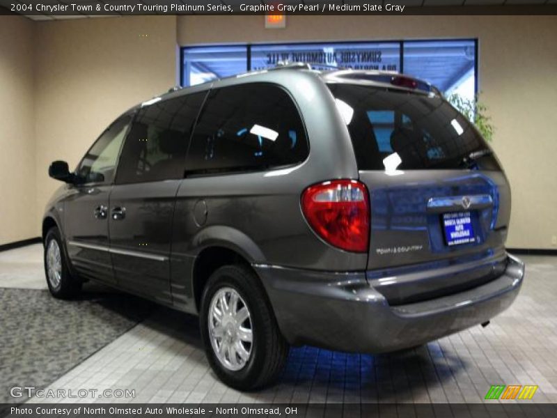 Graphite Gray Pearl / Medium Slate Gray 2004 Chrysler Town & Country Touring Platinum Series