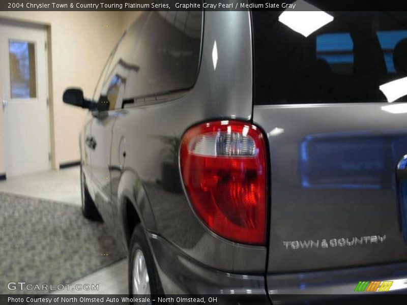 Graphite Gray Pearl / Medium Slate Gray 2004 Chrysler Town & Country Touring Platinum Series