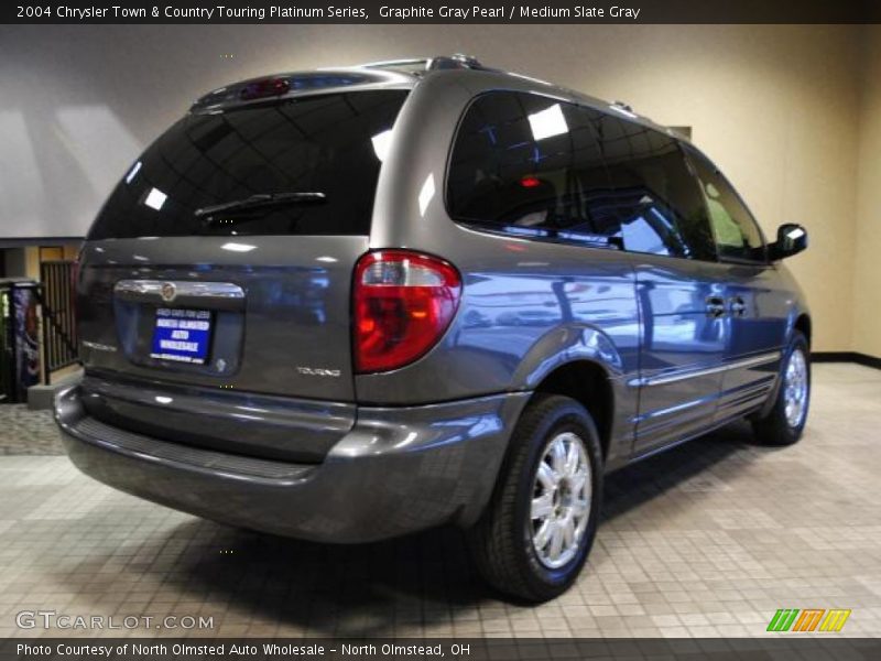 Graphite Gray Pearl / Medium Slate Gray 2004 Chrysler Town & Country Touring Platinum Series