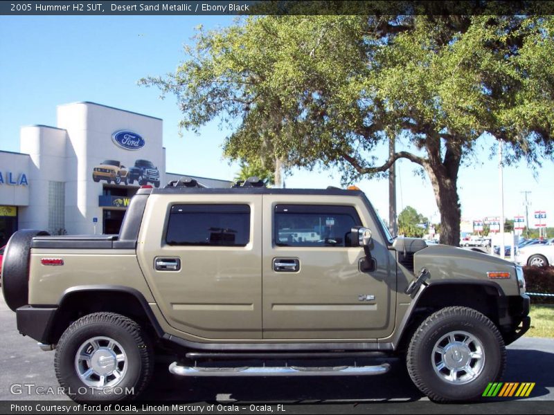 Desert Sand Metallic / Ebony Black 2005 Hummer H2 SUT