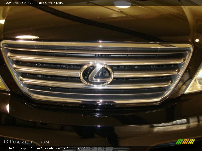 Black Onyx / Ivory 2005 Lexus GX 470