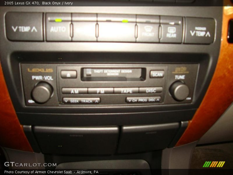 Black Onyx / Ivory 2005 Lexus GX 470