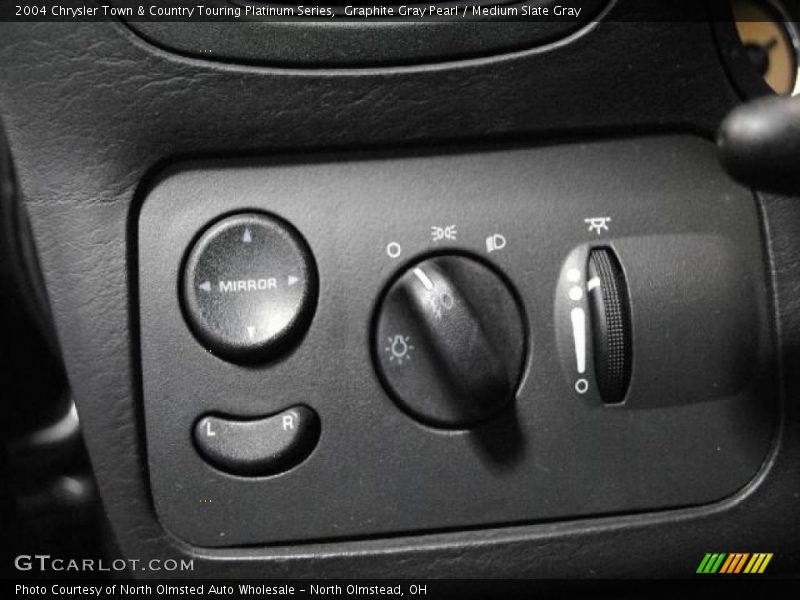 Graphite Gray Pearl / Medium Slate Gray 2004 Chrysler Town & Country Touring Platinum Series