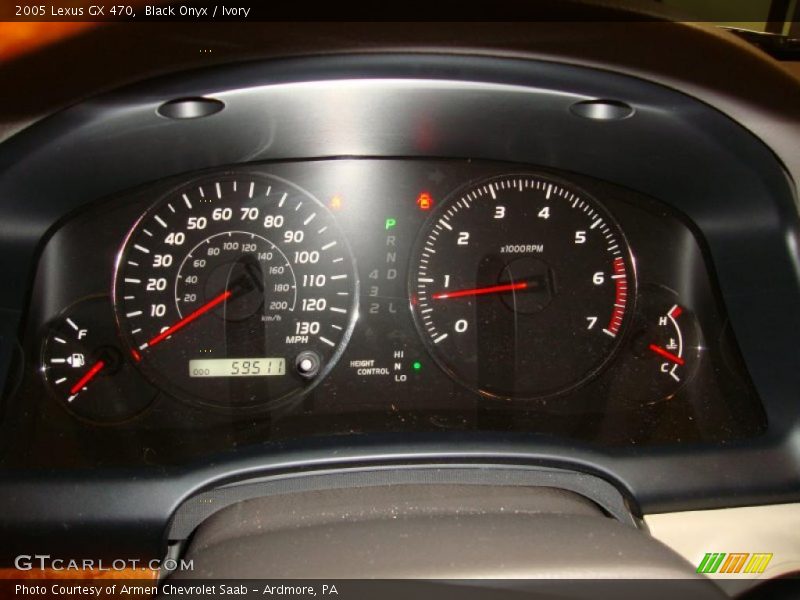 Black Onyx / Ivory 2005 Lexus GX 470