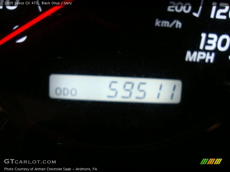 Black Onyx / Ivory 2005 Lexus GX 470