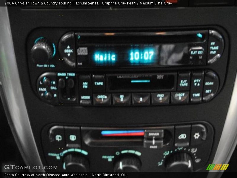 Graphite Gray Pearl / Medium Slate Gray 2004 Chrysler Town & Country Touring Platinum Series