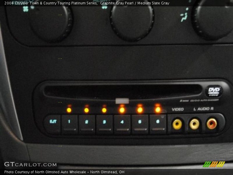 Graphite Gray Pearl / Medium Slate Gray 2004 Chrysler Town & Country Touring Platinum Series