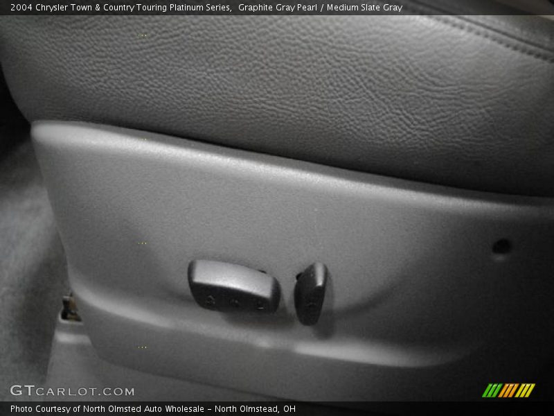 Graphite Gray Pearl / Medium Slate Gray 2004 Chrysler Town & Country Touring Platinum Series