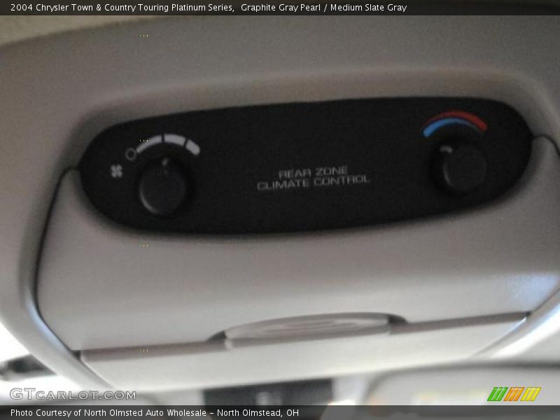 Graphite Gray Pearl / Medium Slate Gray 2004 Chrysler Town & Country Touring Platinum Series
