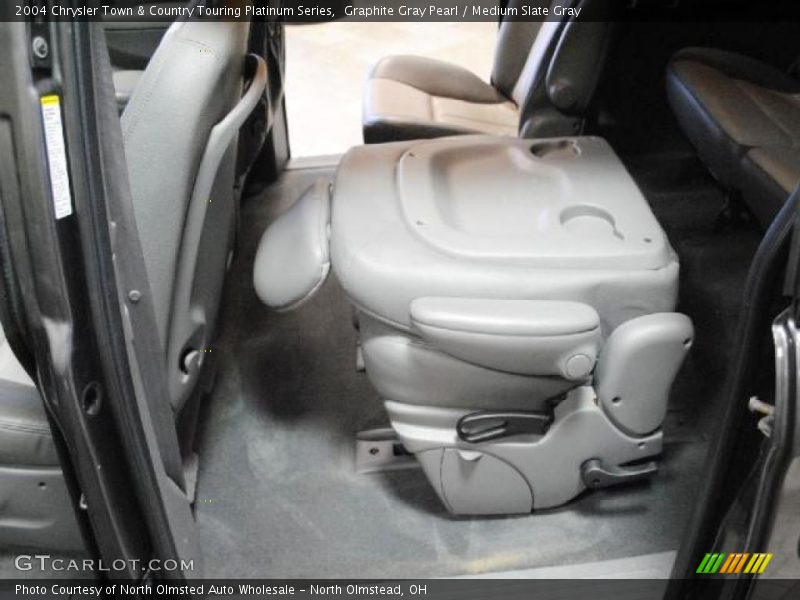 Graphite Gray Pearl / Medium Slate Gray 2004 Chrysler Town & Country Touring Platinum Series