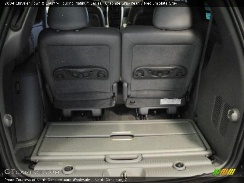 Graphite Gray Pearl / Medium Slate Gray 2004 Chrysler Town & Country Touring Platinum Series