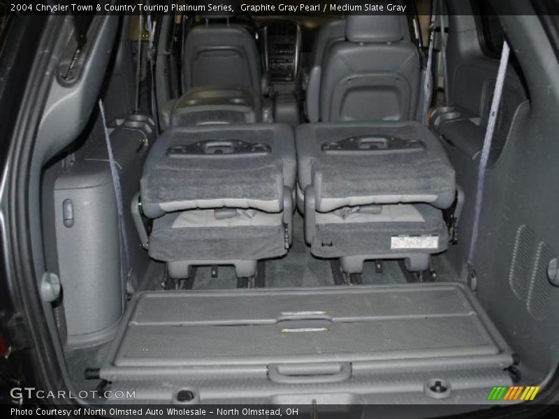 Graphite Gray Pearl / Medium Slate Gray 2004 Chrysler Town & Country Touring Platinum Series