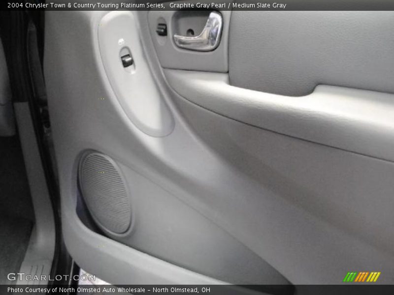 Graphite Gray Pearl / Medium Slate Gray 2004 Chrysler Town & Country Touring Platinum Series