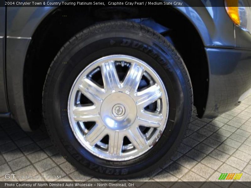 Graphite Gray Pearl / Medium Slate Gray 2004 Chrysler Town & Country Touring Platinum Series