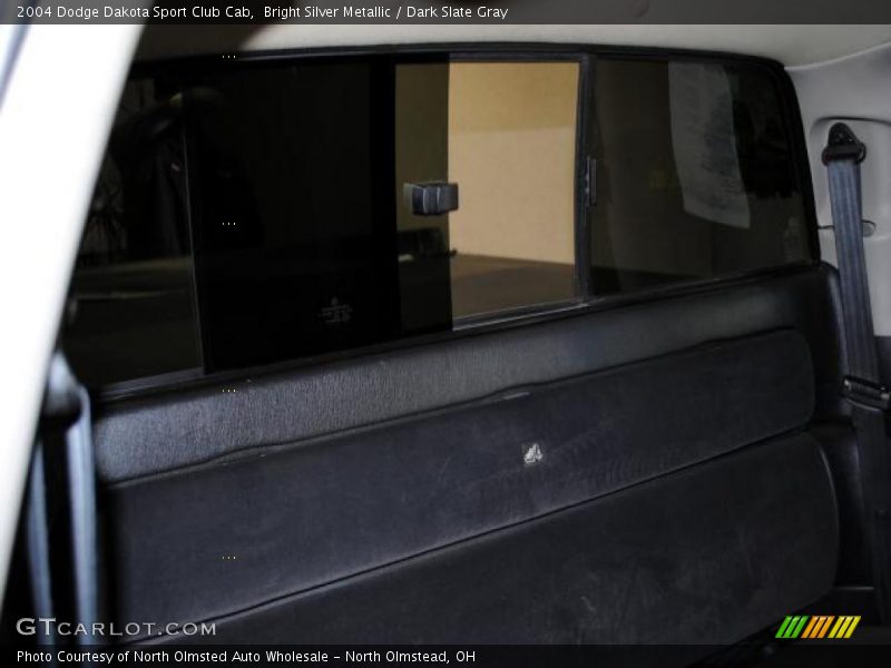 Bright Silver Metallic / Dark Slate Gray 2004 Dodge Dakota Sport Club Cab
