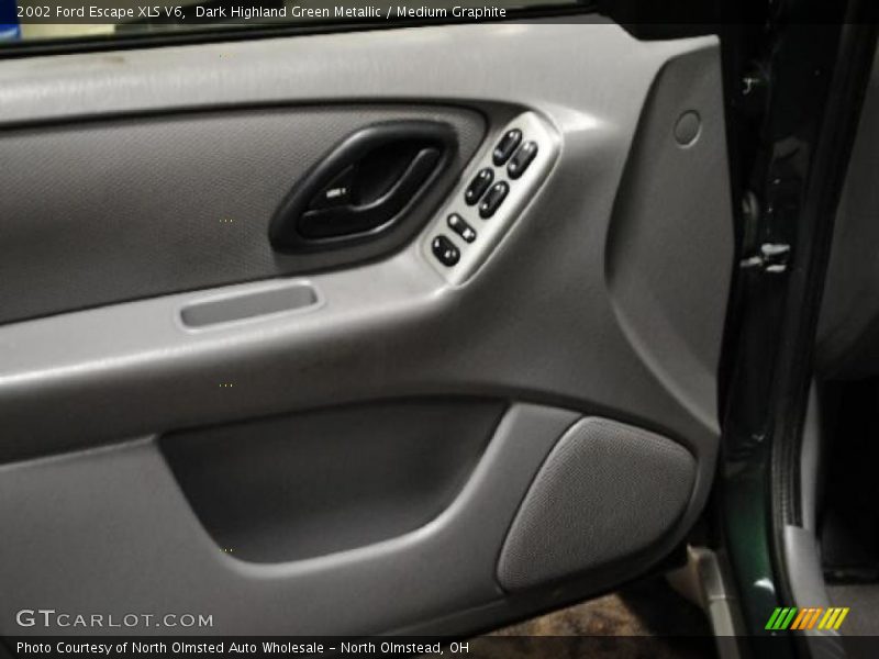 Dark Highland Green Metallic / Medium Graphite 2002 Ford Escape XLS V6