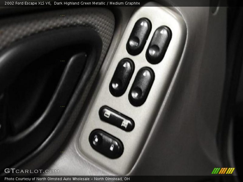 Dark Highland Green Metallic / Medium Graphite 2002 Ford Escape XLS V6