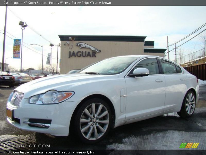 Front 3/4 View of 2011 XF Sport Sedan