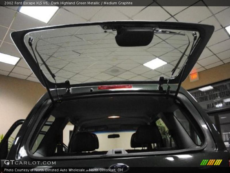 Dark Highland Green Metallic / Medium Graphite 2002 Ford Escape XLS V6