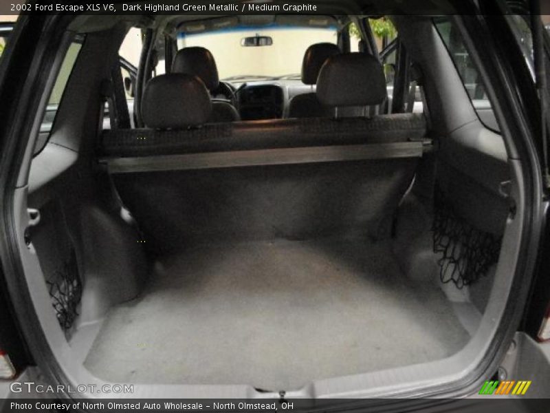 Dark Highland Green Metallic / Medium Graphite 2002 Ford Escape XLS V6
