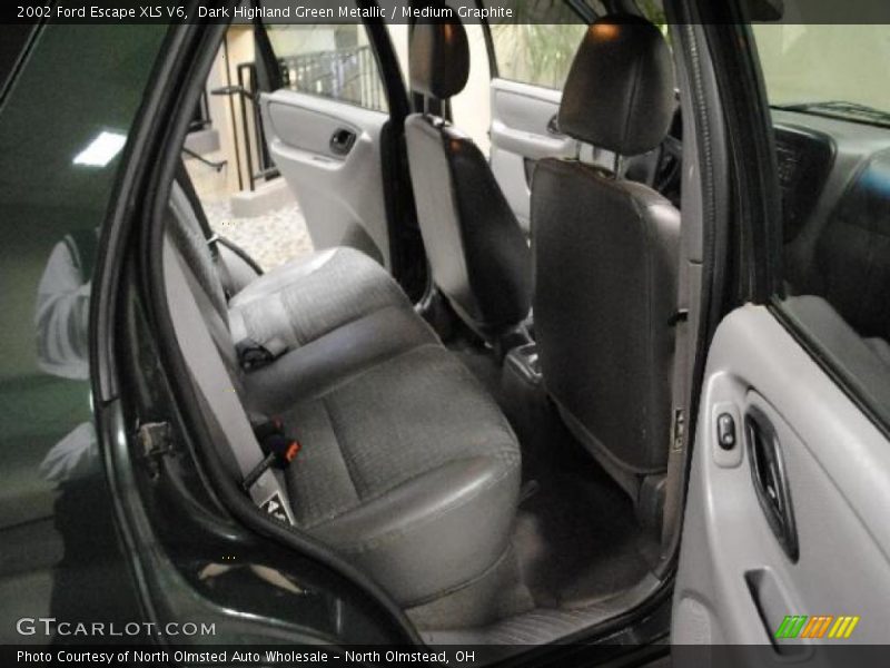 Dark Highland Green Metallic / Medium Graphite 2002 Ford Escape XLS V6