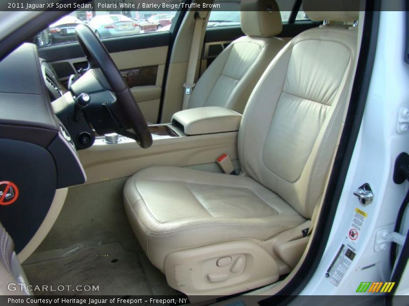  2011 XF Sport Sedan Barley Beige/Truffle Brown Interior