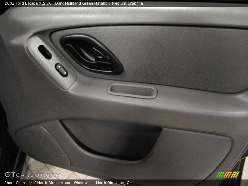 Dark Highland Green Metallic / Medium Graphite 2002 Ford Escape XLS V6