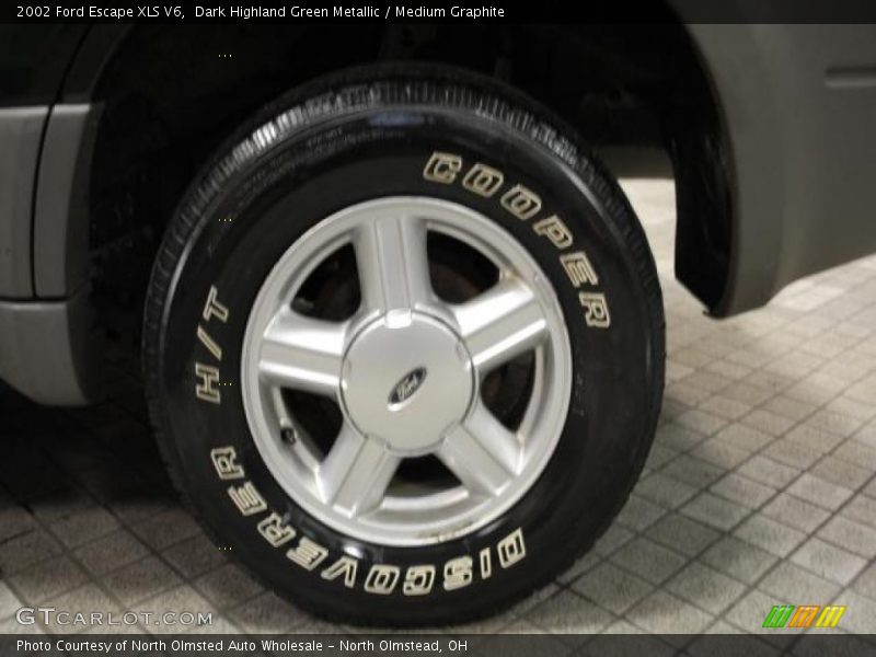 Dark Highland Green Metallic / Medium Graphite 2002 Ford Escape XLS V6