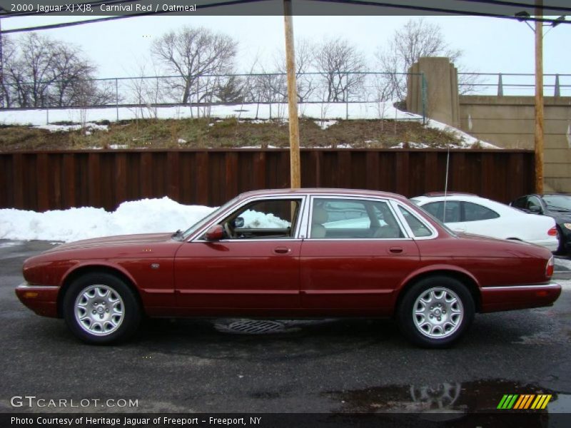  2000 XJ XJ8 Carnival Red