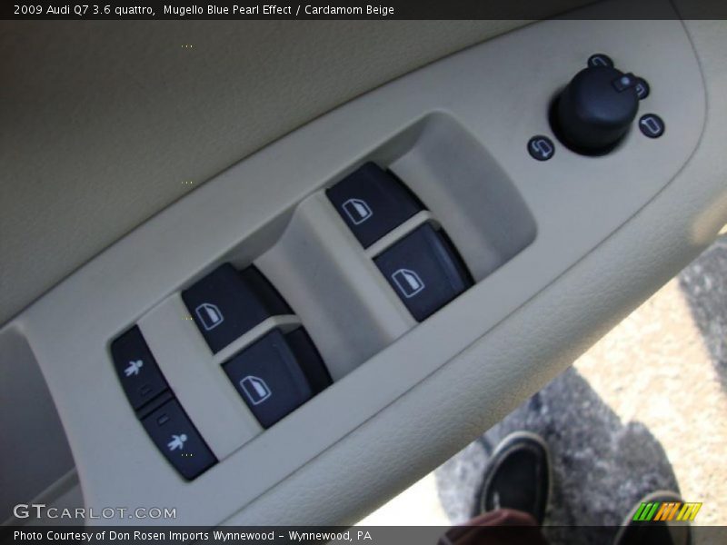 Mugello Blue Pearl Effect / Cardamom Beige 2009 Audi Q7 3.6 quattro