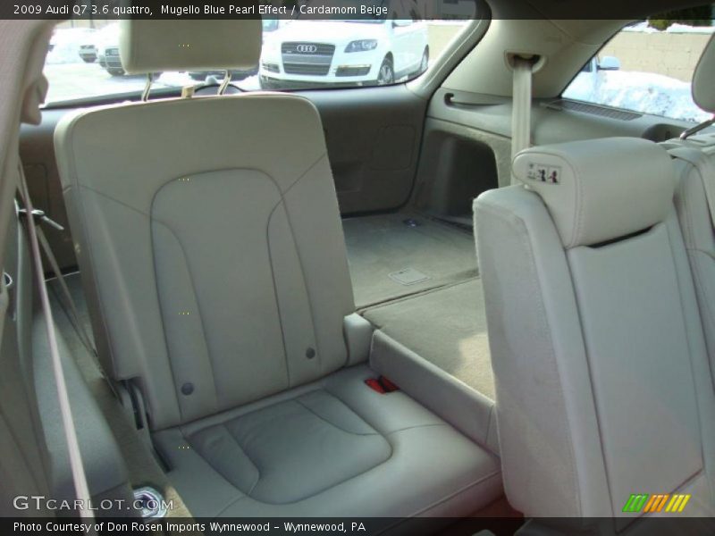 Mugello Blue Pearl Effect / Cardamom Beige 2009 Audi Q7 3.6 quattro