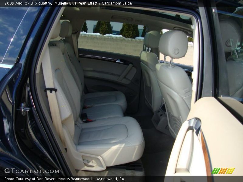 Mugello Blue Pearl Effect / Cardamom Beige 2009 Audi Q7 3.6 quattro