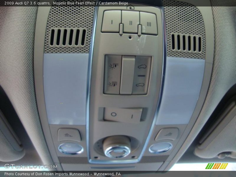 Mugello Blue Pearl Effect / Cardamom Beige 2009 Audi Q7 3.6 quattro