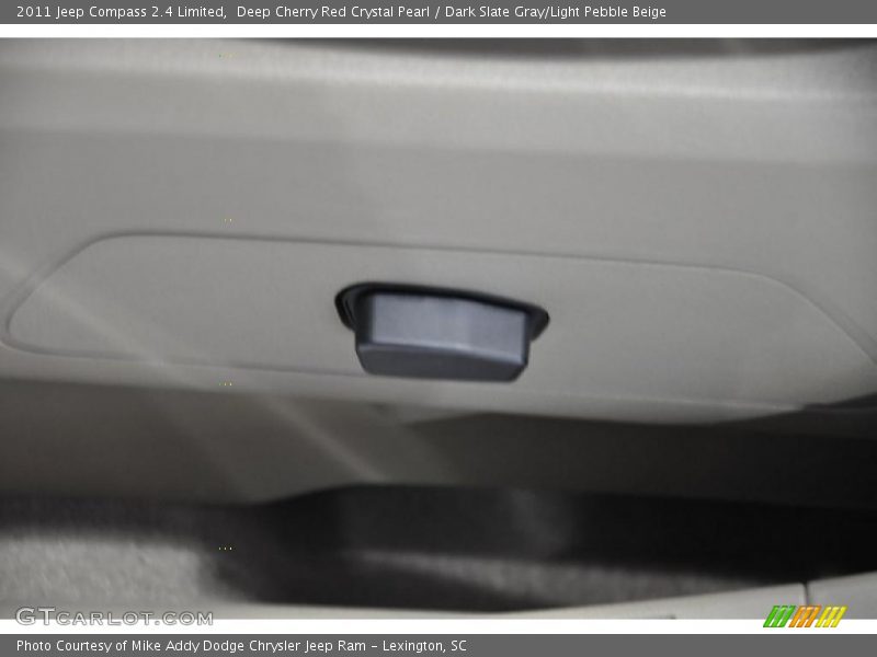 Deep Cherry Red Crystal Pearl / Dark Slate Gray/Light Pebble Beige 2011 Jeep Compass 2.4 Limited