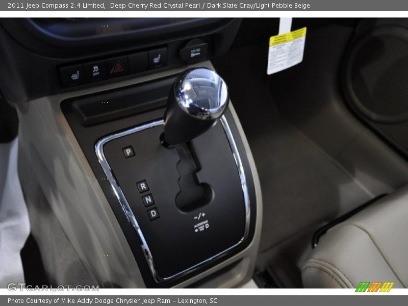  2011 Compass 2.4 Limited CVT Automatic Shifter