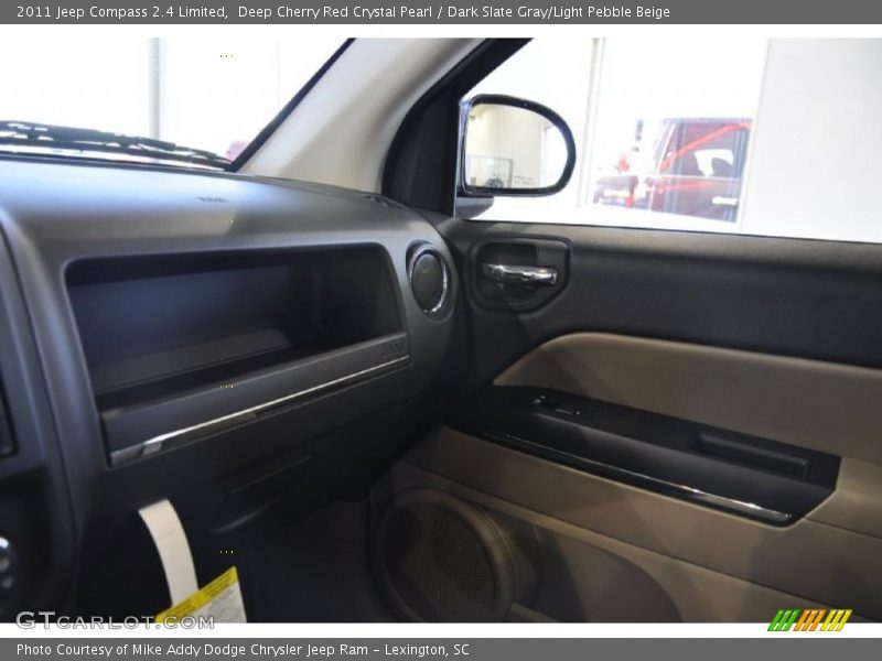 Deep Cherry Red Crystal Pearl / Dark Slate Gray/Light Pebble Beige 2011 Jeep Compass 2.4 Limited