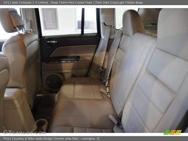 Deep Cherry Red Crystal Pearl / Dark Slate Gray/Light Pebble Beige 2011 Jeep Compass 2.4 Limited