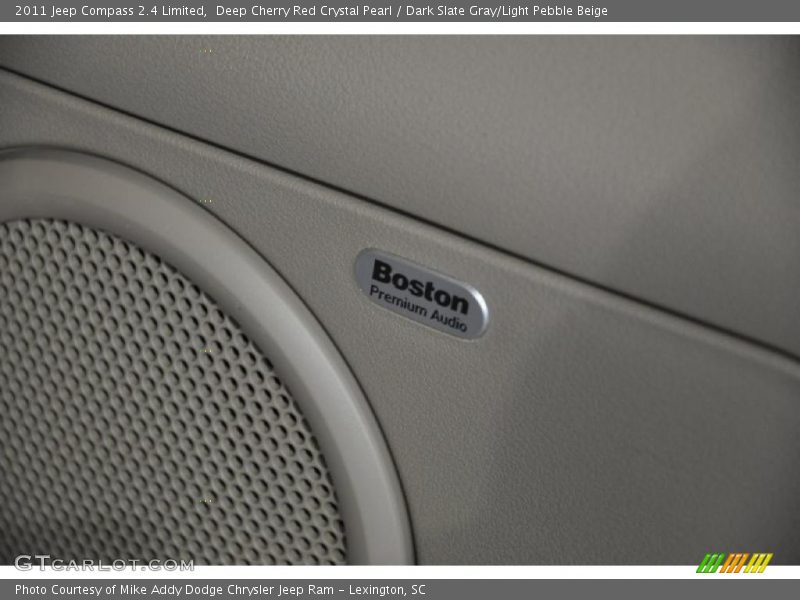 Deep Cherry Red Crystal Pearl / Dark Slate Gray/Light Pebble Beige 2011 Jeep Compass 2.4 Limited