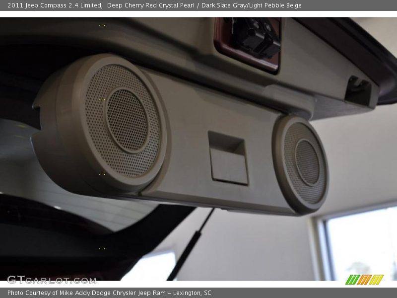 Deep Cherry Red Crystal Pearl / Dark Slate Gray/Light Pebble Beige 2011 Jeep Compass 2.4 Limited