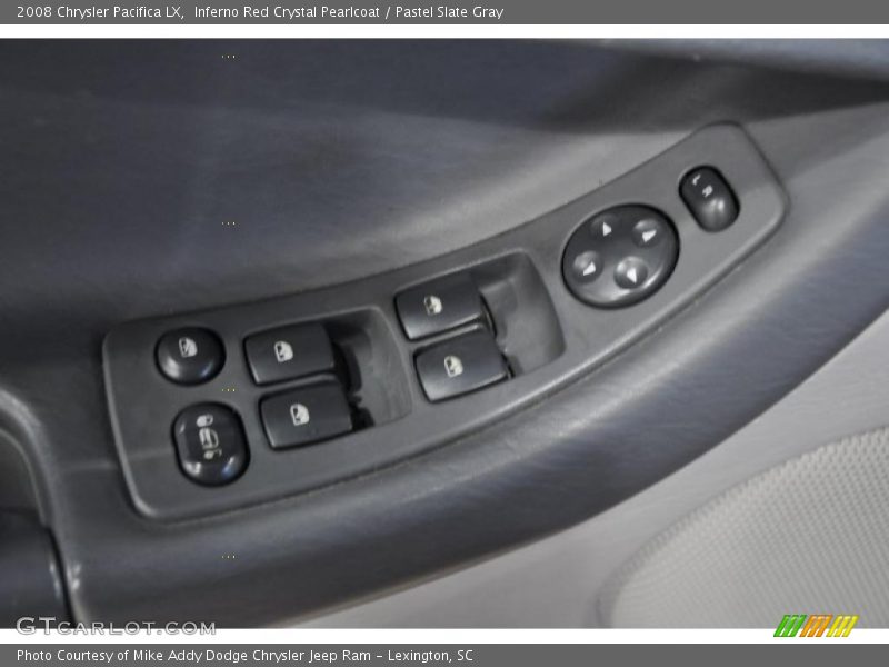 Inferno Red Crystal Pearlcoat / Pastel Slate Gray 2008 Chrysler Pacifica LX
