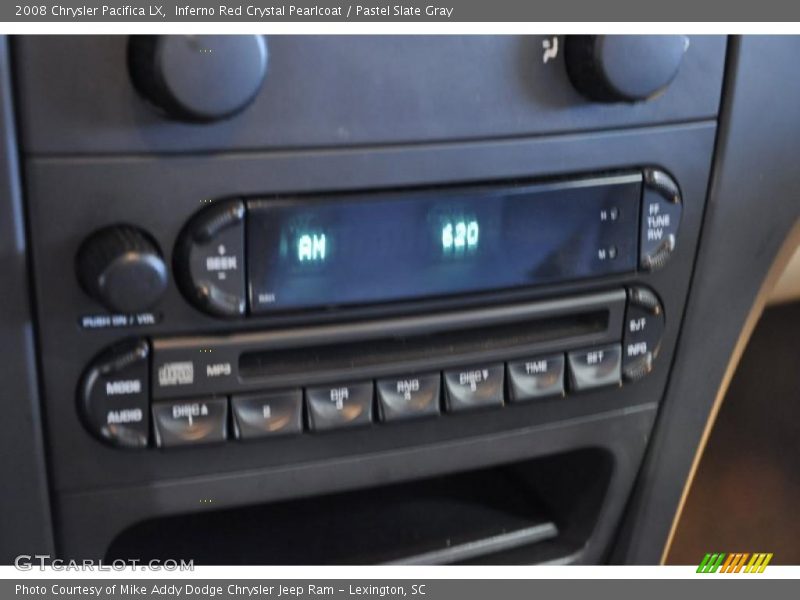 Inferno Red Crystal Pearlcoat / Pastel Slate Gray 2008 Chrysler Pacifica LX