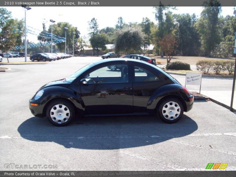 Black / Black 2010 Volkswagen New Beetle 2.5 Coupe