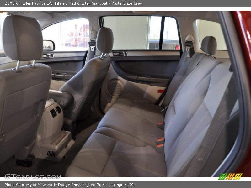 Inferno Red Crystal Pearlcoat / Pastel Slate Gray 2008 Chrysler Pacifica LX