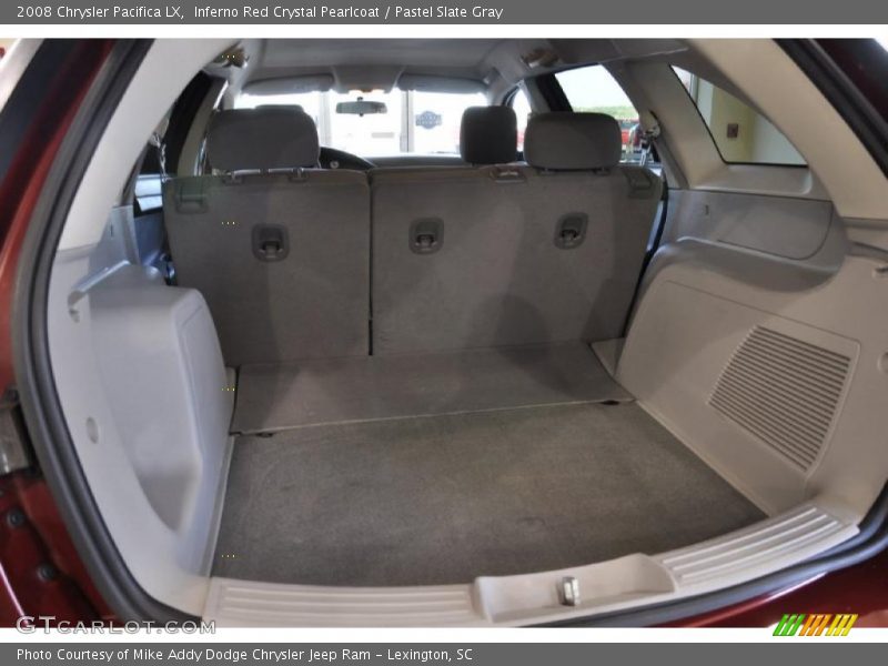 Inferno Red Crystal Pearlcoat / Pastel Slate Gray 2008 Chrysler Pacifica LX