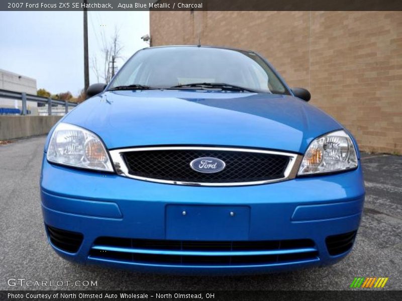 Aqua Blue Metallic / Charcoal 2007 Ford Focus ZX5 SE Hatchback