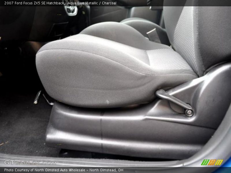 Aqua Blue Metallic / Charcoal 2007 Ford Focus ZX5 SE Hatchback