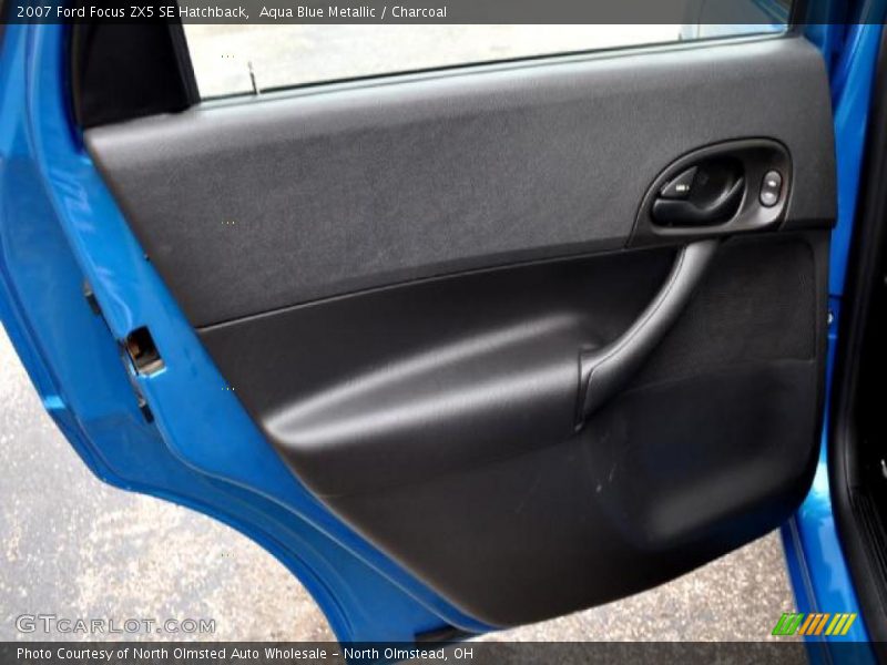 Aqua Blue Metallic / Charcoal 2007 Ford Focus ZX5 SE Hatchback