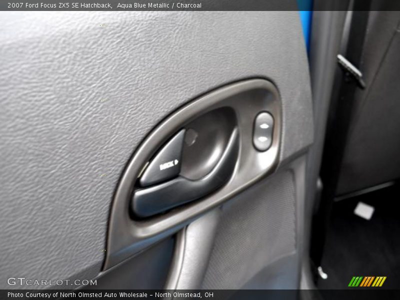 Aqua Blue Metallic / Charcoal 2007 Ford Focus ZX5 SE Hatchback