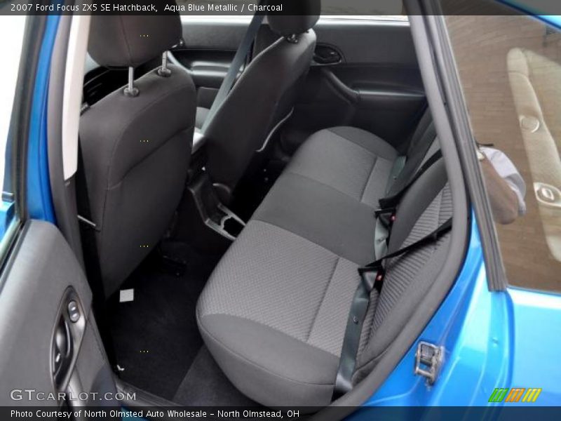Aqua Blue Metallic / Charcoal 2007 Ford Focus ZX5 SE Hatchback
